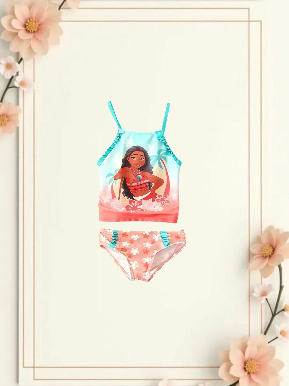 Moana Girls 2 Piece Swimsuit